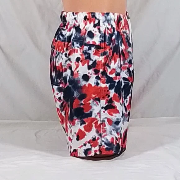 Men's Lifestyle 6" Loose Fit Short Americana Tie Dye-XXL-New with Tags - Picture 2 of 4